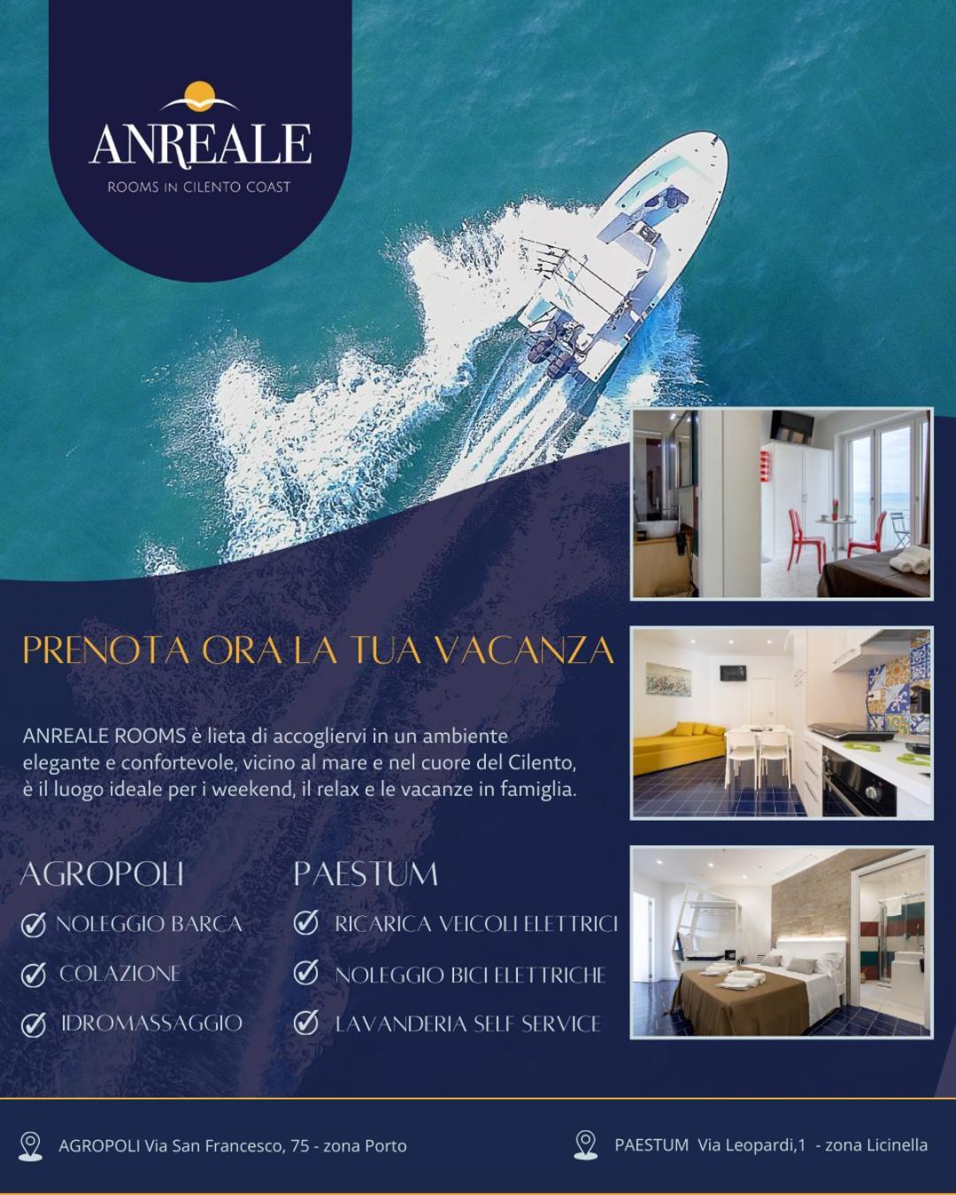 Anreale Rooms Paestum Ngoại thất bức ảnh